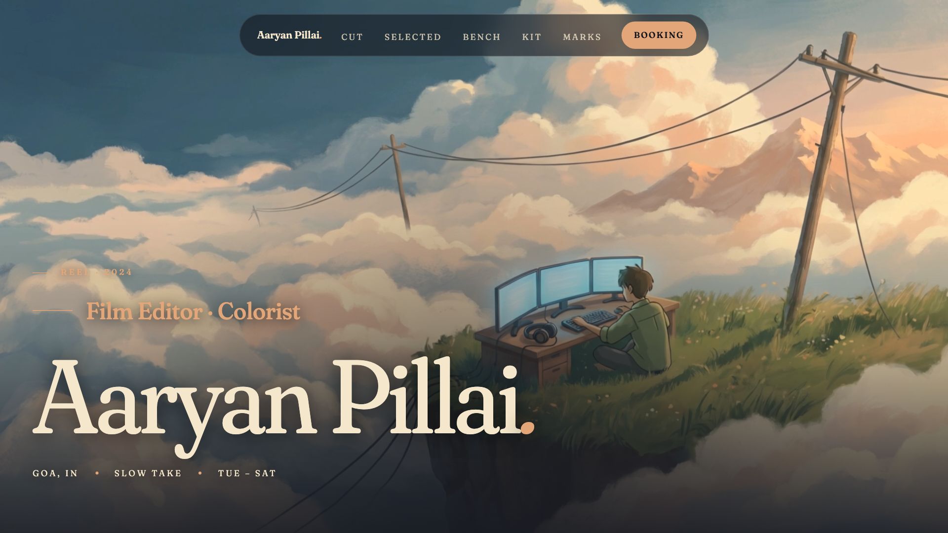 End Credits template preview